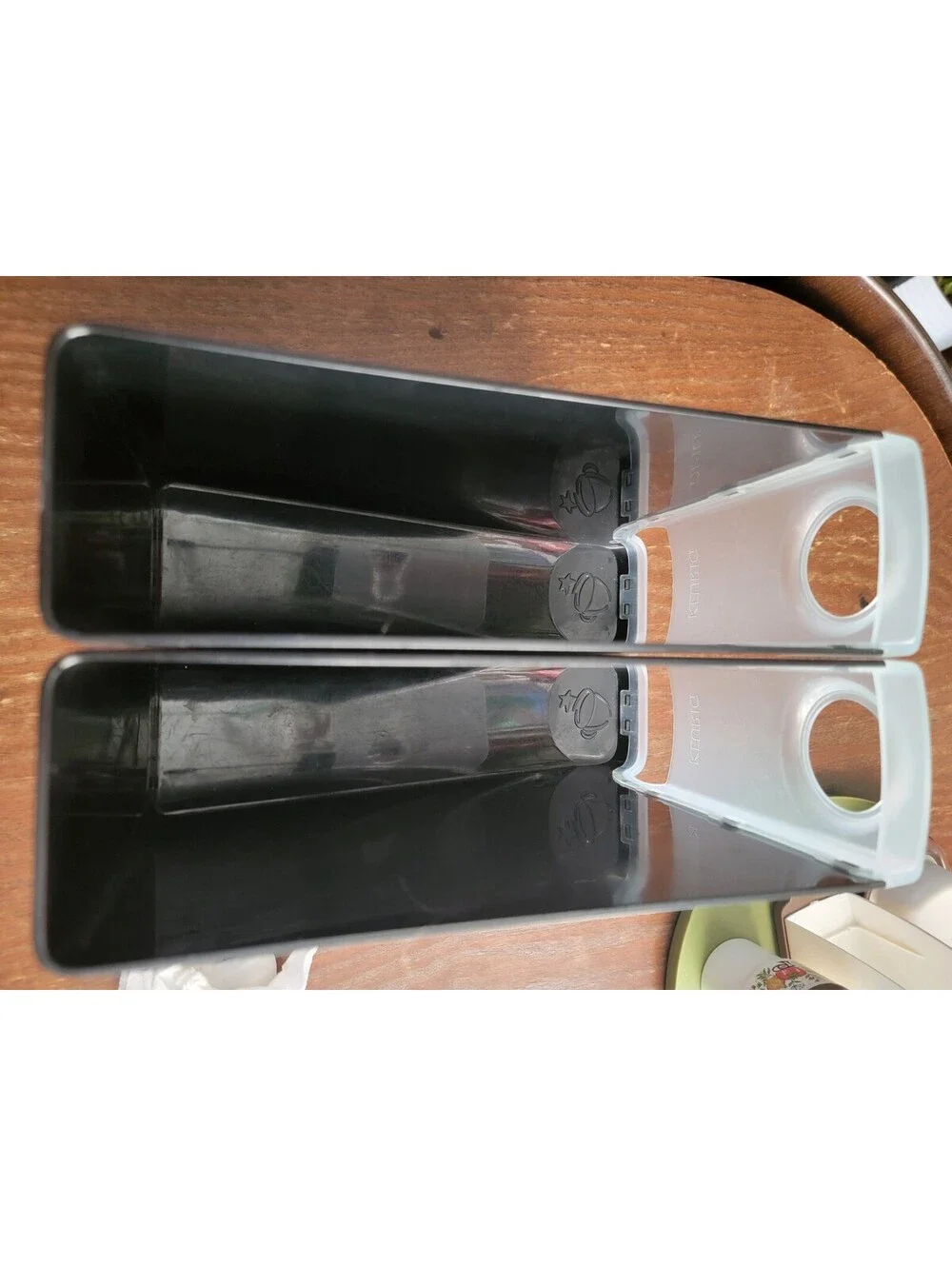 Lot of 2 Keurig Black K-Cup Pod Holder Slim Caddy Vertical Storage Dispenser